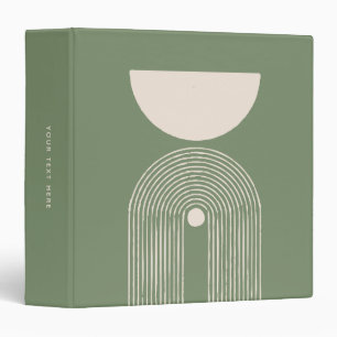 Midcentury Minimal Arch Balance II Binder