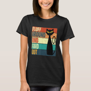 Midcentury Modern Cat and Funny Cat Quote of Grump T-Shirt