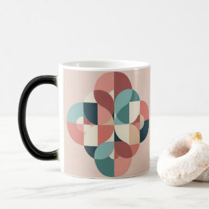 MidCentury Modern Circles Design Morphing Mug