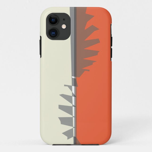 Midcentury Modern Gropius Homage Graphic Case-Mate iPhone Case (Back)