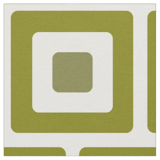 Midcentury Modern Rounded Blocks in Puke Fabric