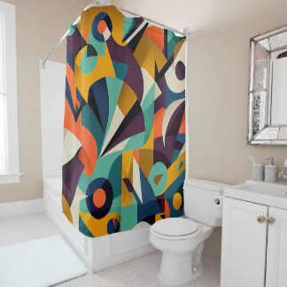 Midcentury Retro Abstract Pattern   