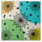 Midcentury Sputnik Starbursts Multicolored
