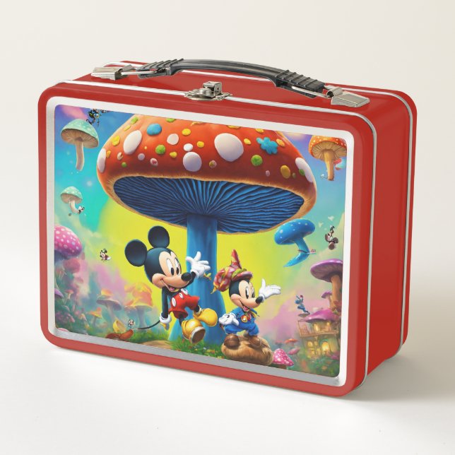 "Midday Munchies Carrier" Metal Lunch Box (Front)