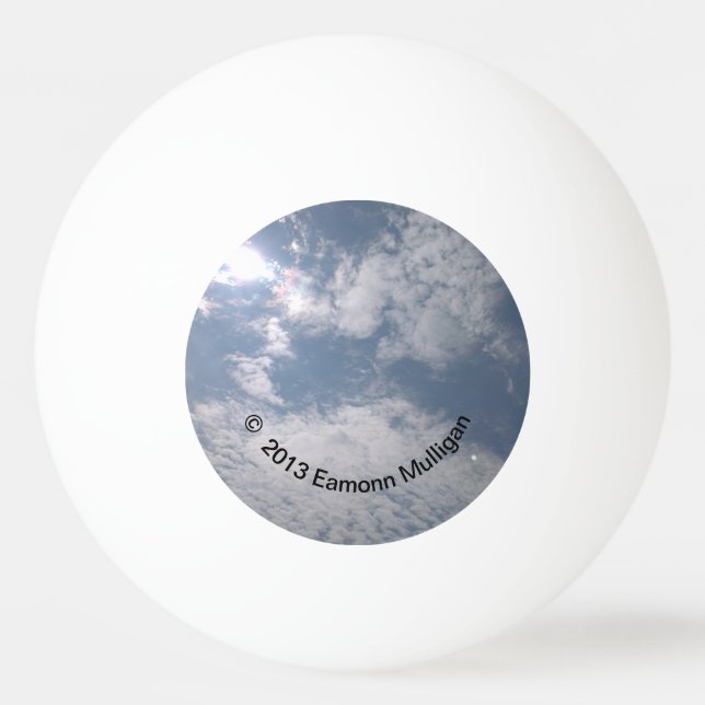 Midday Sky Ping Pong Ball (Front)