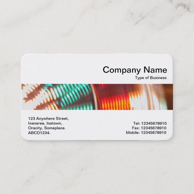 Middle Band - Carousel 02 Business Card (Front)