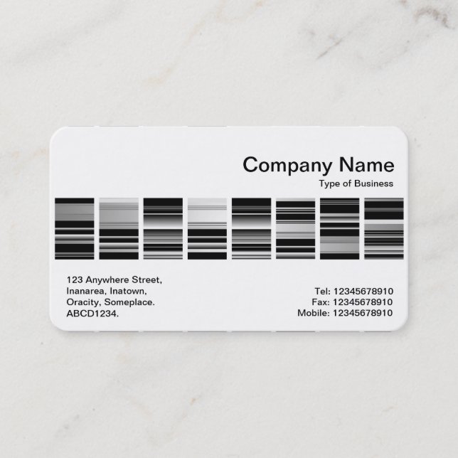 Middle Band - Codex 03 Business Card (Front)