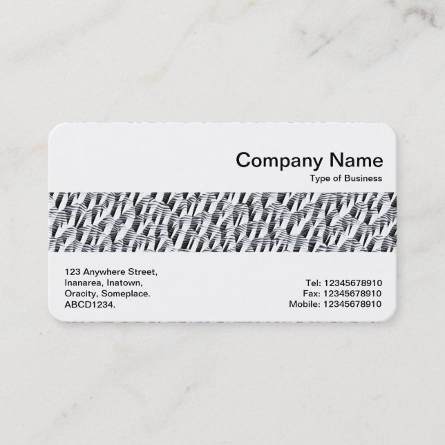 Middle Band - Metal Mountains Business Card (Front)