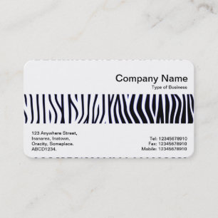 Middle Band - Robo-Zebra Business Card