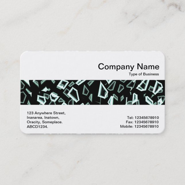 Middle Band - Smashed Business Card (Front)