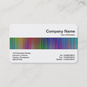 Middle Band - Spectrum Curtain Business Card