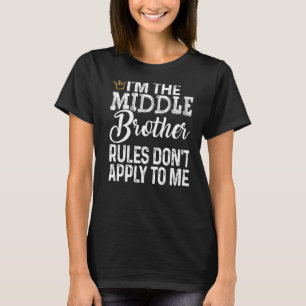 Middle Brother Rules Don Apply To Me Tee With Cro