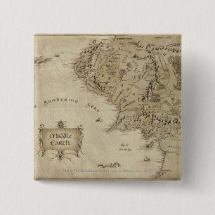 MIDDLE-EARTH™ 2 INCH SQUARE BUTTON