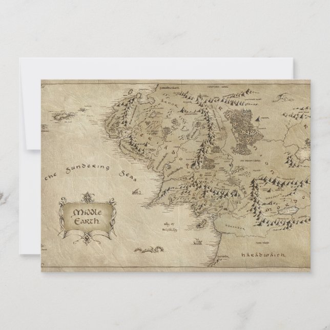 MIDDLE EARTH™ INVITATION (Front)