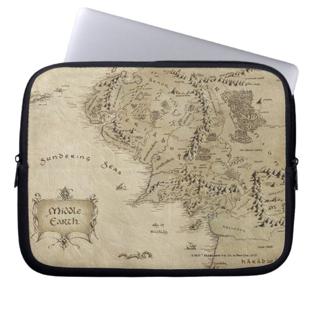 MIDDLE-EARTH™ LAPTOP SLEEVE (Front)