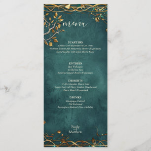 Middle-earth Majesty Wedding Menu