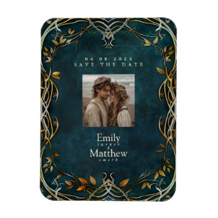 Middle-earth Majesty Wedding Save The Date Magnet