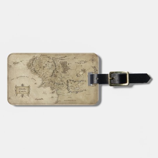MIDDLE EARTH™ Map Luggage Tag