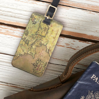 MIDDLE EARTH™ Map Luggage Tag