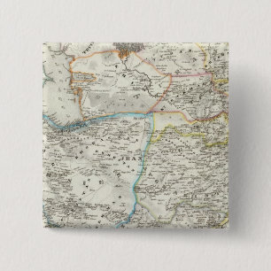 Middle East, Afghanistan 2 Inch Square Button