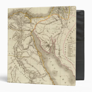 Middle East atlas map Binder