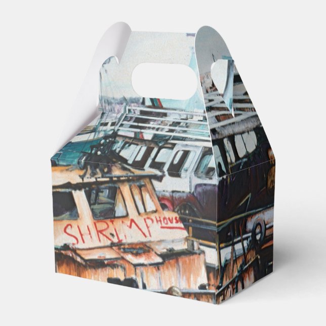 Middle East Martine, Jaffe Favor Box (Back Side)