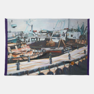 Middle East Martine, Jaffe, Israel Kitchen Towel