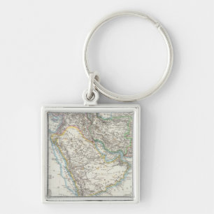 Middle East, South Asia Keychain