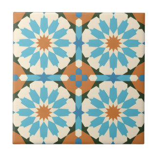 middle eastern modern floral pattern tiles