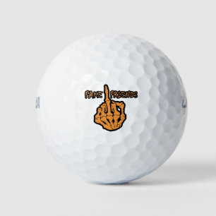 Middle Finger Fake Friends Golf Balls