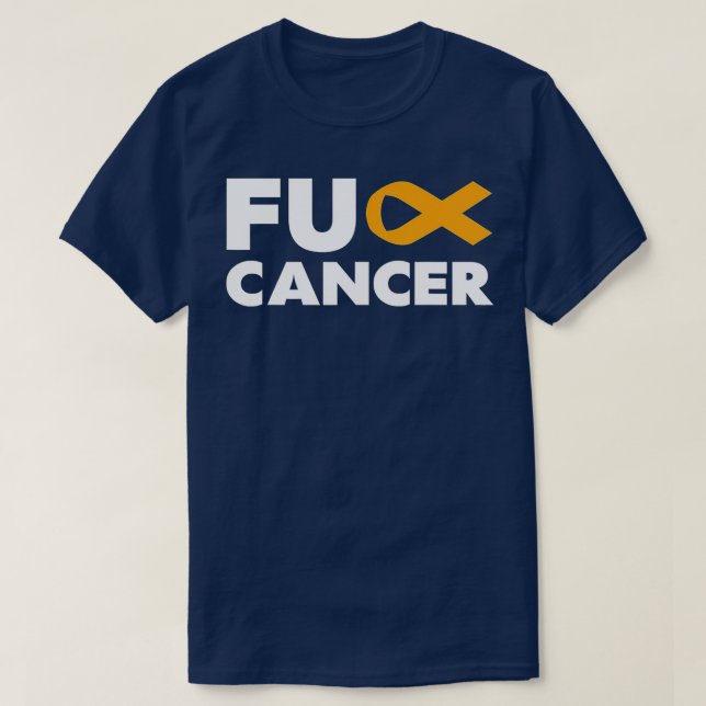 Middle Finger Pink Ribbon Awareness (23)  T-Shirt (Design Front)