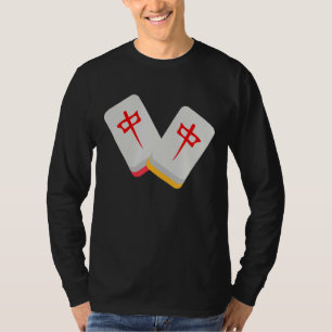 Middle Mahjong Tile  Funny Clothing Medium Mahjong T-Shirt