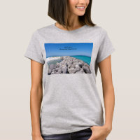 Middle Of Shell Island Jetty T-Shirt