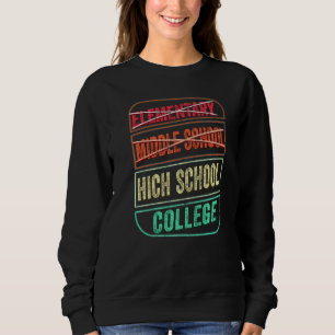 Middle School 5th Grade 6th Grade Graduation Boys Sweatshirt