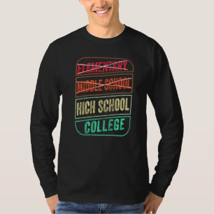 Middle School 5th Grade 6th Grade Graduation Boys T-Shirt