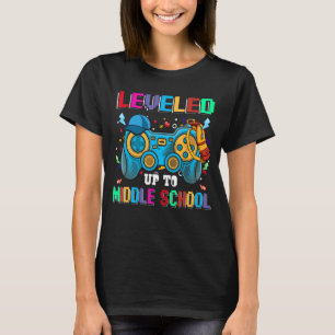 Middle School Gamer First Day Of School Boys Back T-Shirt