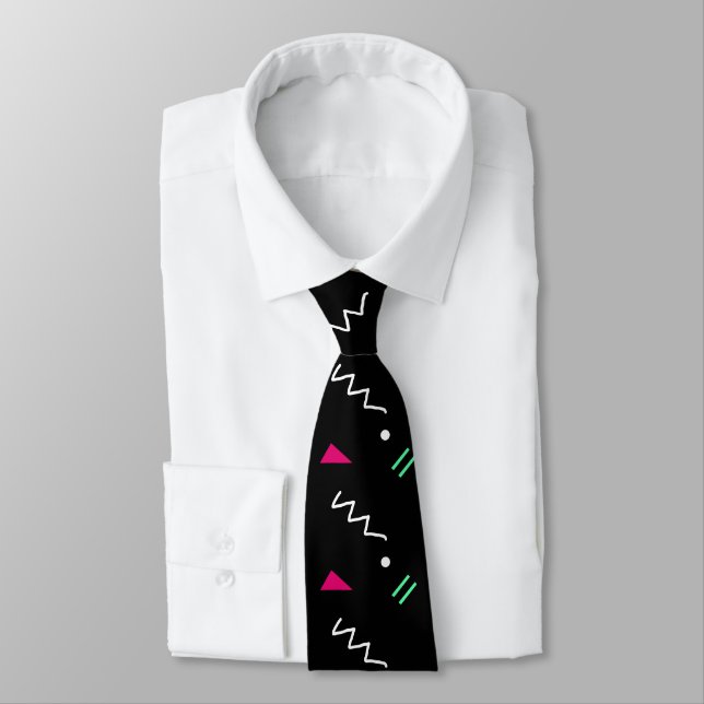 Middle School Geometric tie (Tied)