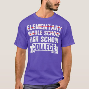 Middle School Graduation Junior High Graduation T-Shirt