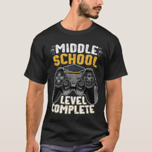 Middle School Level Complete Gamer  T-Shirt