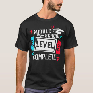 Middle School Level Complete Of 2024 Graduation T-Shirt