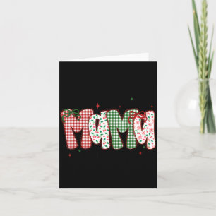 Middle School Teacher Christmas Stamp Bow Middle S Card