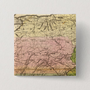 Middle States 2 Inch Square Button
