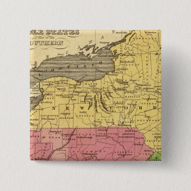 Middle States 3 2 Inch Square Button (Front)