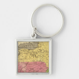 Middle States 3 Keychain