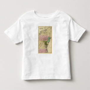 Middle States Olney Map Toddler T-shirt