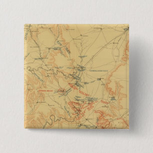 Middle Tennessee Campaign 2 Inch Square Button