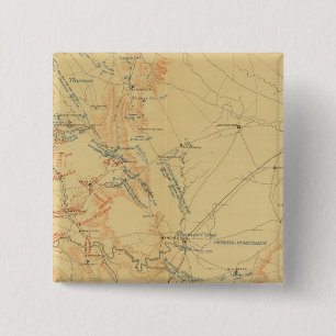 Middle Tennessee Campaign 2 Inch Square Button
