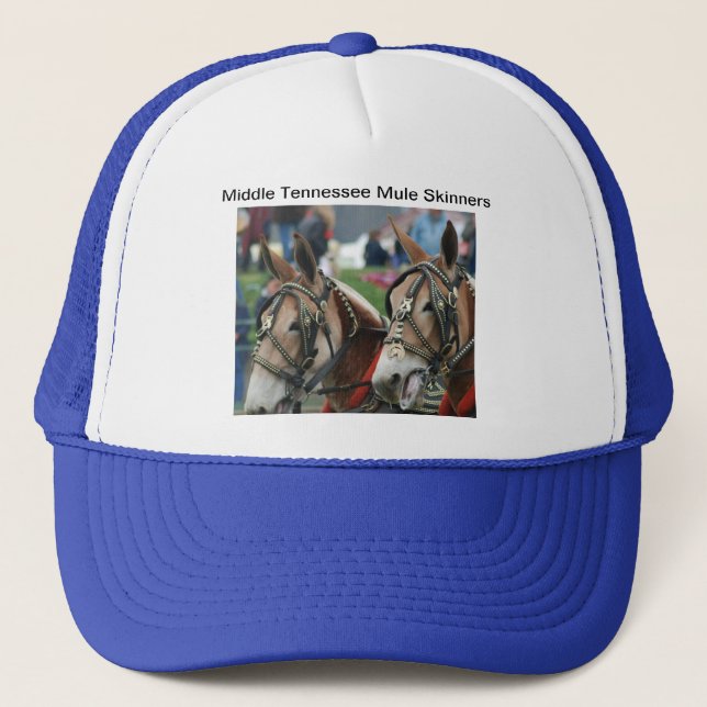 Middle Tennessee Mule Skinners Trucker Hat (Front)