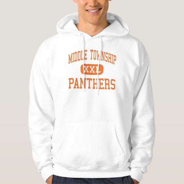Middle Township - Panthers - Cape May Court House Hoodie (Front)
