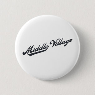 Middle Village 2 Inch Round Button